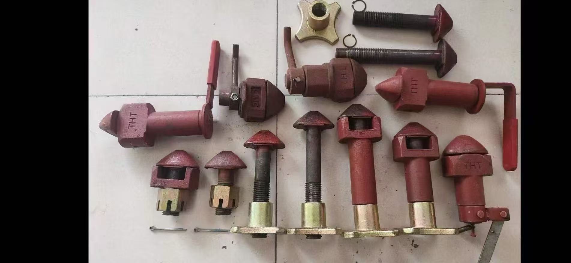 هيكل عظمي الروتاري قفل حاوية مقطورة