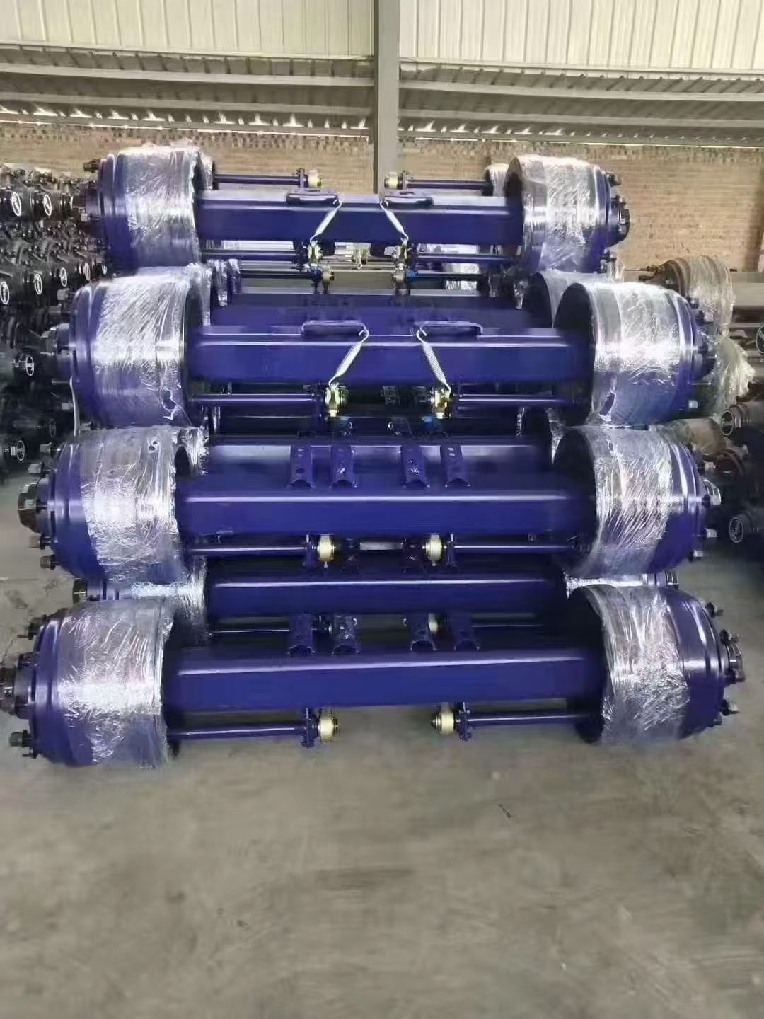 نصف مقطورة المحور الجمعية ( جسر مقطورة )